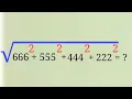 Nice Square Root Simplification Question Radical Problem Simplification
