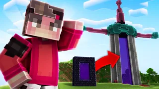 Ich TRANSFORMIERE ein Netherportal in MINECRAFT