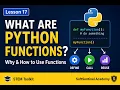 What Are Python Functions Why How to Use Functions Learn Python in 5 Minutes STEM Toolkit