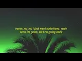Rihanna - Desperado (slowed + reverb) Lyrics | desperado sitting in an old monte carlo