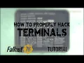 How To Hack Terminals in Fallout 76 The Easy Way