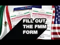 Fill out the Mexican tourist permit form aka FMM form to visit Baja California on motorcycles
