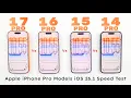 Download Lagu Apple iPhone 17 Pro vs 16 Pro vs 15 Pro vs 14 Pro - iOS 26.1 SPEED TEST 🔥