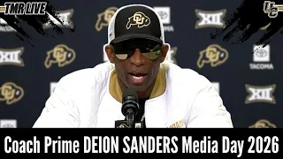 Coach Prime DEION SANDERS Media Day TMR LIVE
