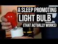 Blue Light Glasses Maker Creates Light Bulb for Sleep new technology