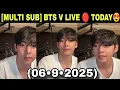 Download Lagu [MULTI SUB] 🔴 BTS Kim Taehyung Weverse Live Today | BTS V Today Full Live 🔴 BTS V Full Live#v #live 