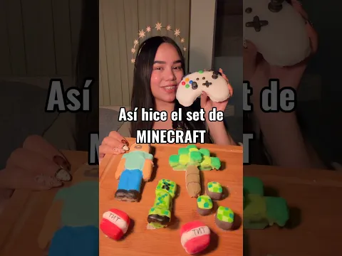 Te gusta Minecraft? #diy #wax #minecraft
