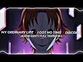 Download Lagu My Ordinary life x I got no time x Discord   The Livingtombstone『edit audio』 Full version