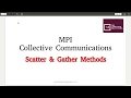 MPI Scatter Gather using Java