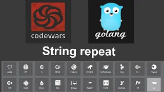 Codewars String repeat in Go Golang