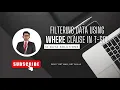SQL WHERE Clause Tutorial How to Filter Data in Microsoft SQL - 4