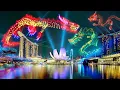 Download Lagu Singapore Marina Bay Flying Dragon 2024 Drone Light Show 🐉 Celebrating Chinese Lunar New Year 🐉 m3m