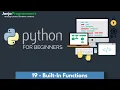 Mastering Python s Built-In Functions