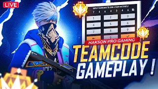 LIVE GUILD TEST 😍 13 MILLION YOUTUBER KA GUILD TEST #haksonprogaming #freefire #live