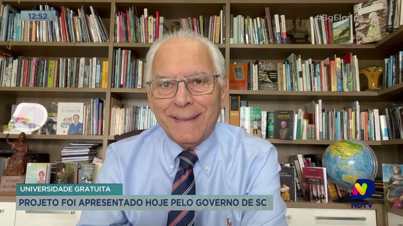 Moacir Pereira comenta sobre projeto apresentado pelo governo de SC