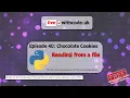 Processing data from a file in python Episode 40 of live withcode uk