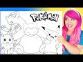 Coloring Pokemon Coloring Pages Pikachu Eevee Snorlax Mewtwo Pokemon Coloring s