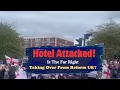 Download Lagu Anti-Immigration Protesters Attempt To Break Into London Hotel!