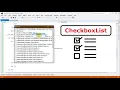 How To Use CheckboxList In VB NET