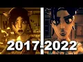 Bendy and the Dark Revival - Evolution of Allison Pendle 2017-2022 BATDR Trailer
