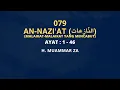 Lagu Al-Qur'an Surat An-Nazi'at | Murottal Merdu H. Muammar ZA