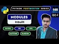 Python Inbuilt Modules Math SYS DateTime Random and OS Modules Explained
