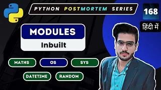 Python Inbuilt Modules Math SYS DateTime Random and OS Modules Explained