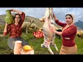 Epic Village Cooking: Traditional Feast with Stuffed Lamb \u0026 Homemade Delicacies