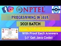 Programming In Java Week 10 Answers 2021 NPTEL
