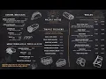Triple Deckers TV Diner Menu