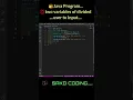 Java Program Divide of two variables User to input Java full course