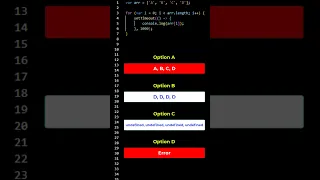 Javascript Variable Scope In For One Minute Javascript 1 Min JS Quick JS