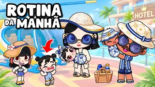 ROTINA DA MANHÃ NO HOTEL 😱 | PAZU AVATAR WORLD ROTINAS E HISTÓRIAS