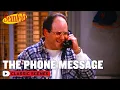 George Leaves A Bad Message The Phone Message Seinfeld
