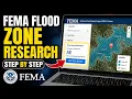 How to configure flood zone research with FEMA Flood Maps - Step By Step