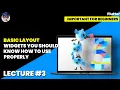 Flutter Basic Layout Widgets Flutter Widgets in detail
