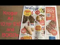 Kroger Sale Ad Pork Ribs and Frozen Entree Sales BOGO Sales 10 for 10 Sales 24- 24
