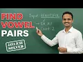 Consecutive Vowels Program in Java ICSE Specimen Paper Solved String Handling Java ICSE 2025