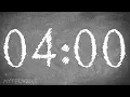 4 Minute Silent Timer with Alarm