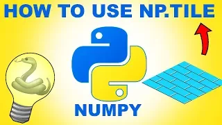 Python Numpy Tutorial - How to use np tile