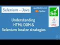 Understanding HTML DOM selenium locator strategies