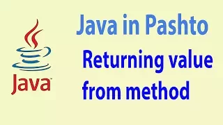 65 Return Value from method in Java - Pashto