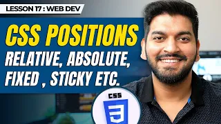 Mastering CSS Position Property Static Relative Absolute Fixed and Sticky Episode - 17