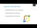 Tutorial Using GitHub with MATLAB Pt 2
