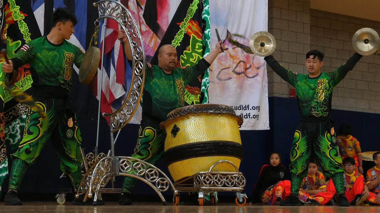 1st Usdldf National Dragon and Lion Dance Championships 2018 Boston - Drum competition 14