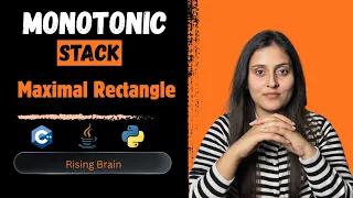 Maximal Rectangle Convert Matrix to Histogram Stack Explained Java Python C