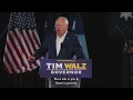 Governor Tim Walz we re going to get our country out of the mess we re in our leadership her