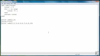 Defining Methods Part 3 in Ruby