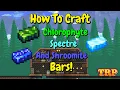 How To Craft Chlorophyte Bars Spectre Bars And Shroomite Bars - Terraria Tutorials