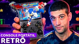 Comprei o CONSOLE PORTÁTIL que roda PLAYSTATION (R36s)